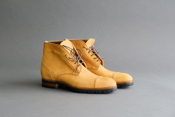 ZB 086 Hand Sewn Derby Boots