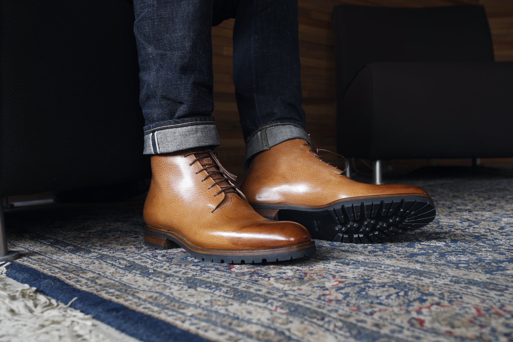 ZB 231 Wholecut Derby Boots – ZONKEY BOOT