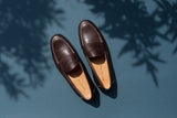 TwoZeroEight.Milano Hand Welted College Loafers from Utah Calf