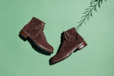 OneFiveFour.Castor Hiking Boots from Elephant Leather