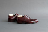 ZeroFiveThree.Oxblood Toe-Cap Derby Shoes from Bavarian Calf