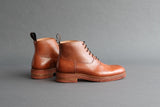 TwoOneSeven.Woodstock Derby Boots from Horsehide Rovescio