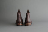 TwoThreeOne.Marco Wholecut Derby Boots from Shrunken Bull Leather