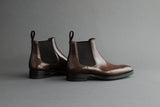 ZeroThreeThree.Umber Classic Chelsea Boots From Bavarian Calf Leather