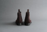 ZeroThreeThree.Haruki Brown Suede Chelsea Boots