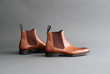ZeroThreeThree.Liam Chelsea Boots From Long Grain Russian Calf