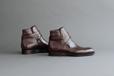 ZeroThreeFour.Jodhpur IX Calf Leather Jodhpur Boots with Hatch Grain Straps
