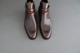 ZeroThreeFour.Jodhpur IX Calf Leather Jodhpur Boots with Hatch Grain Straps