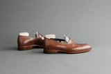 ZeroFourZero.Jasper Classic Slip-ons With Hand Sewn Aprons from Bavarian Calf
