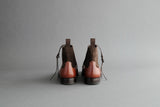 OneFourTwo.Cole Derby Boots from Russian Calf and Suede