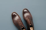 TwoOneSeven.Lorenz Derby Boots from Hatch Grain Vacchetta