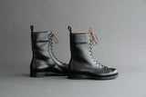 TwoFiveFive.Parachute Military Boots From Horse Leather