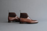 TwoThreeEight.Wien Split-Toe Derby Boots From Bavarian Calf and Suede