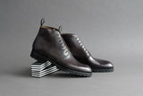 TwoThreeOne.Zinc Wholecut Derby From Bavarian Calf Leather