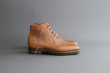 ZeroFourEight.Editon Wholecut Derby Boots from Shrunken Bull Leather