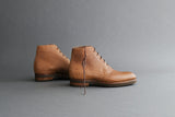 ZeroFourEight.Editon Wholecut Derby Boots from Shrunken Bull Leather