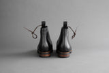 TwoThreeOne.Noir Wholecut Derby Boots from Russian Reindeer