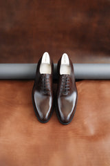 OneFourFour.Mahon Wholecut Oxfords From Bavarian Calf