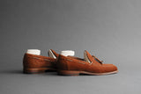 ZeroSixOne.Noah Suede Tassel Loafers From Calf Suede