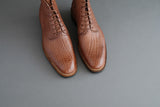 TwoThreeOne.Albrecht Wholecut Derby Boots From Shrunken Bull