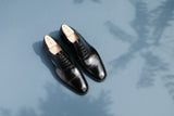 OneThreeNine.Evening Black Toe-Cap Oxfords