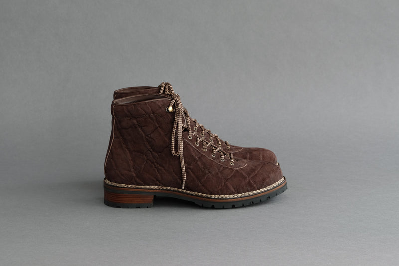 OneFiveFour.Castor Hiking Boots from Elephant Leather