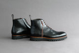 TwoOneSeven.Kyoto Countryman Derby Boots from Horsehide