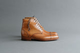 ZeroTwoTwo.Wheat Derby Boots from Bavarian Calf