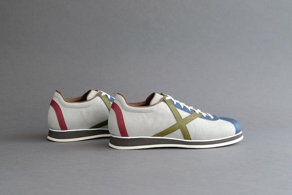 OneEightSix.Tour Sneakers from Calf Leather and Canvas