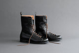 TwoFiveFive.Parachute Military Boots From Horse Leather