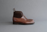 TwoThreeEight.Wien Split-Toe Derby Boots From Bavarian Calf and Suede