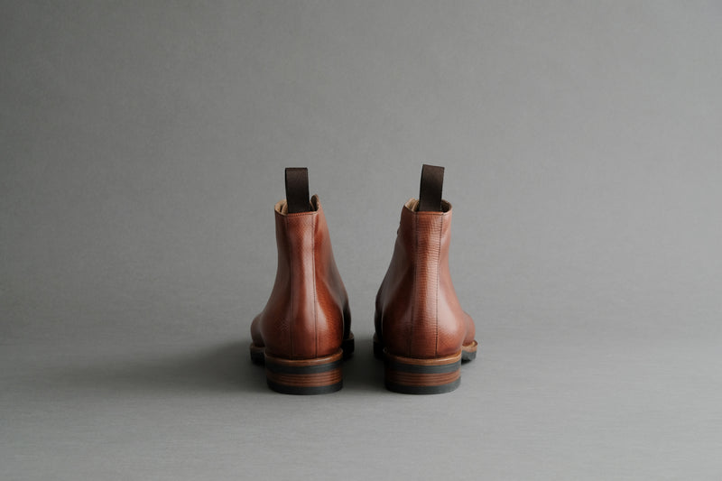 TwoThreeOne.Work II Wholecut Derby Boots from Russian Calf