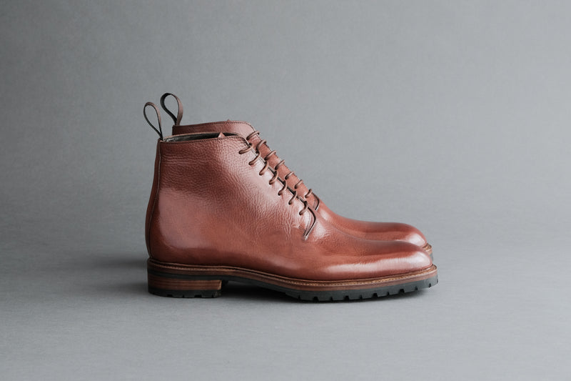 TwoThreeOne.Work III Wholecut Derby from Vegetable Tanned Leather