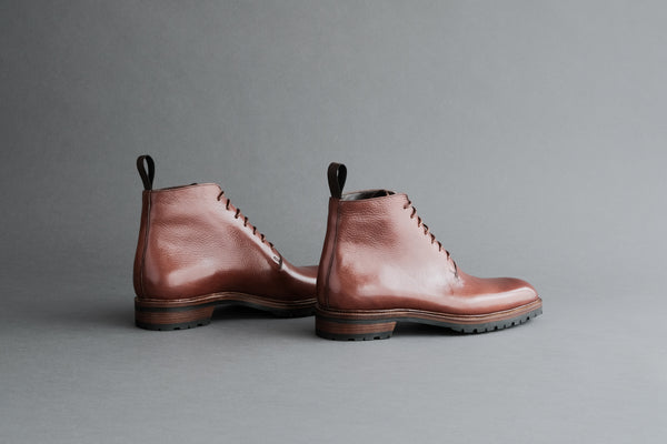 TwoThreeOne.Work III Wholecut Derby from Vegetable Tanned Leather