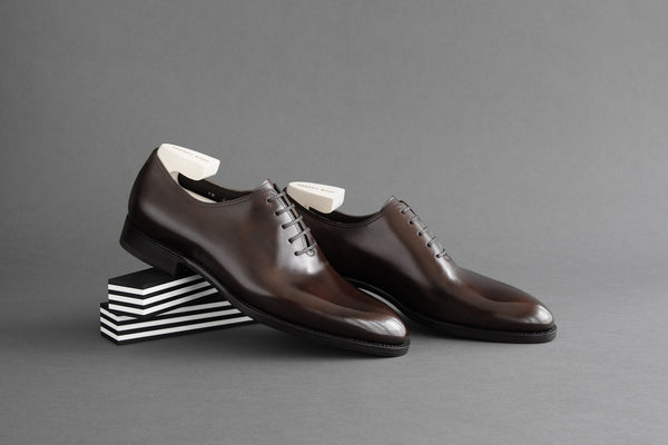 OneFourFour.Mahon Wholecut Oxfords From Bavarian Calf